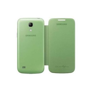 Etui de protection flip cover Galaxy s4 Mini vert