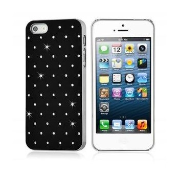 Coque iphone 5 diamanter sur fond noir