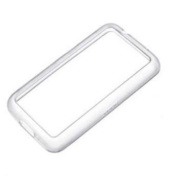 Coque bumper lumia 620 trasparent|blanc