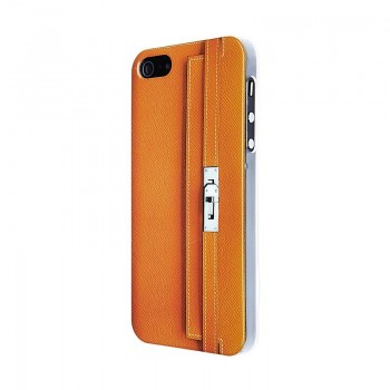 Coque Iphone 5 (pochette orange)