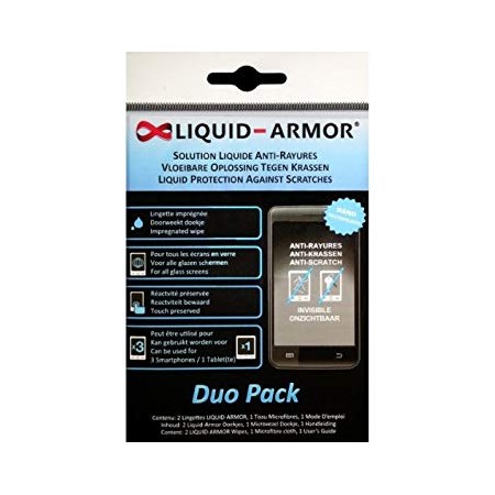 Liquid Armor Protecteur d'Ecran Universel - Duo Pack